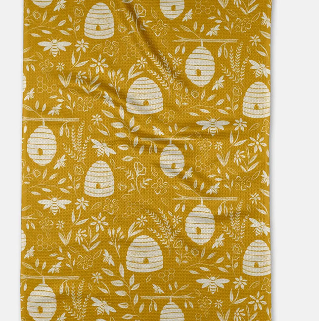 Geometry Tea Towel Enchanted Hive