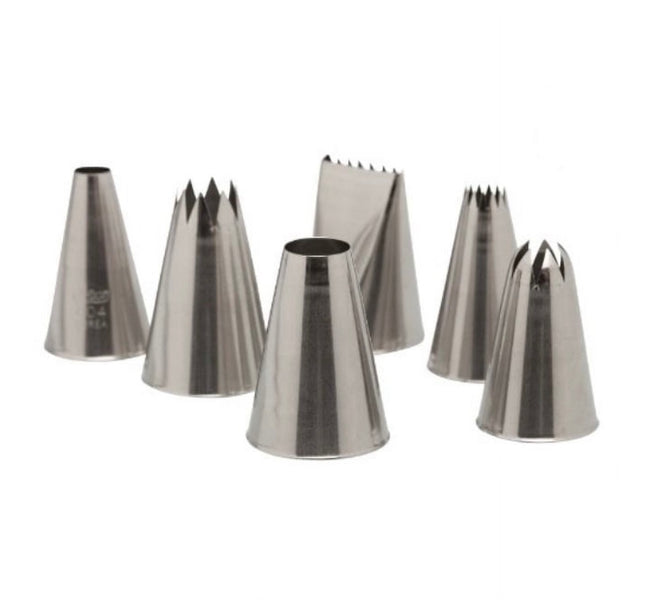 Pastry Tube Set 6 Pc DC
