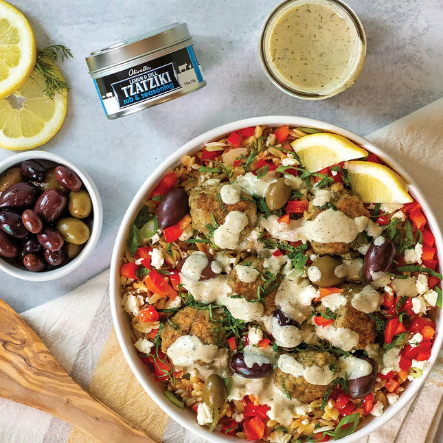 Rub And Seasoning Lemon And Dill Tzatziki