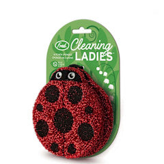 Sponges Cleaning Ladies Ladybug