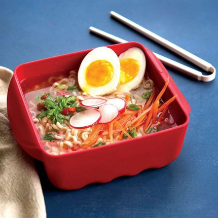 Microwave Ramen Rush Cooker With Chopsticks