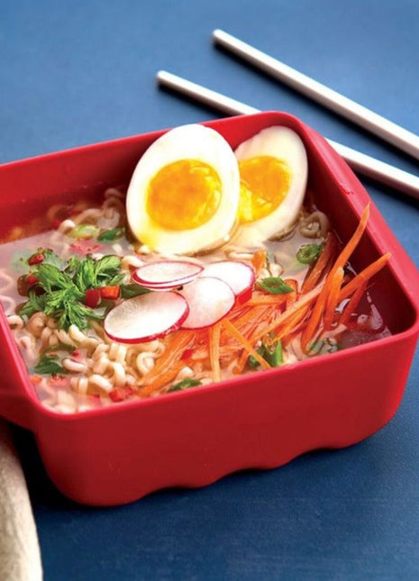 Microwave Ramen Rush Cooker With Chopsticks
