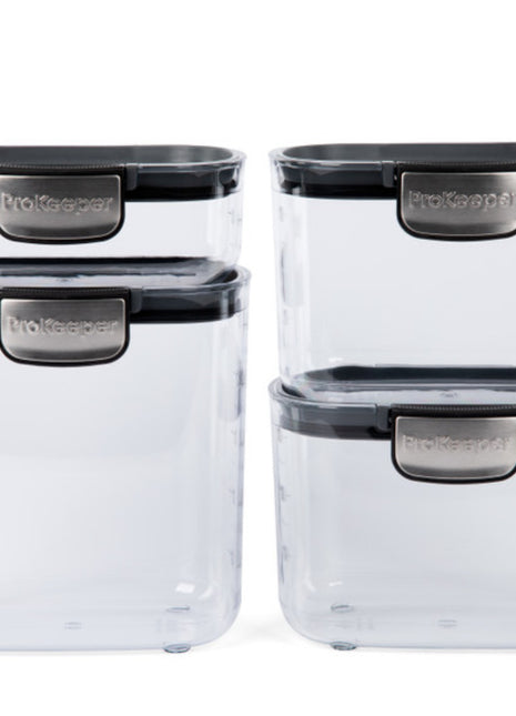 4 Pc Modular Prokeeper+ Storage Container Set