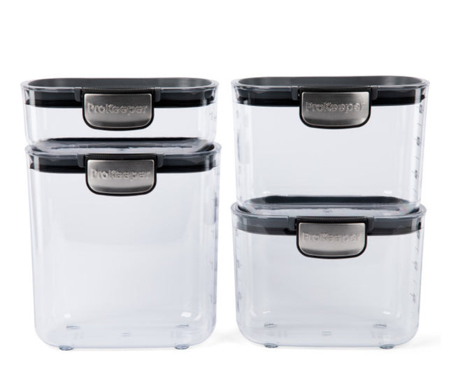 4 Pc Modular Prokeeper+ Storage Container Set