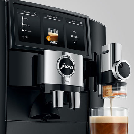Jura J8 Twin DIAmond Black 31 SpecIAlties, 2 Bean Containers