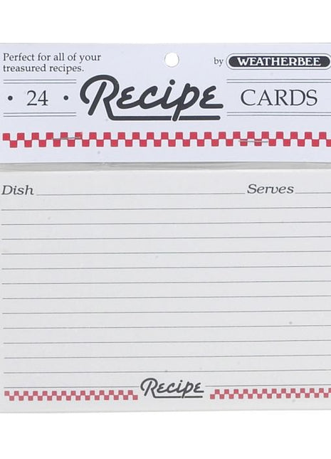 Recipe Cards 4x6