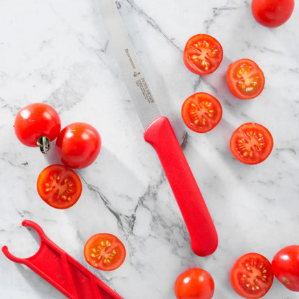 Serrated Tomato, Knife IA, Red