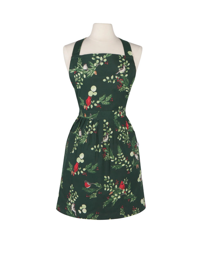 Now Designs Holiday Apron Forest Birds DC