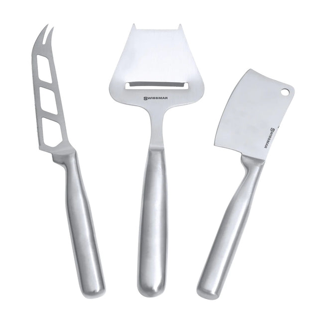 Swissmar 3 Pc Stainless Steel Knife Set, Classic